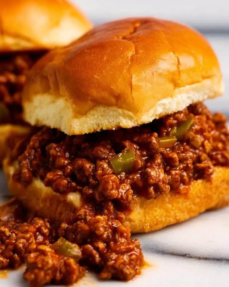 Homemade Sloppy Joes Recipe