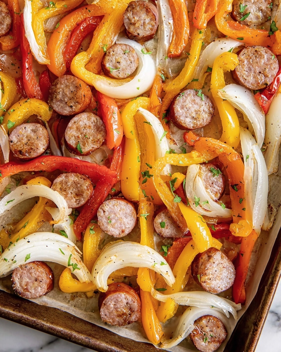 One-Pan Italian Sausage and Peppers Recipe - Recipe Image