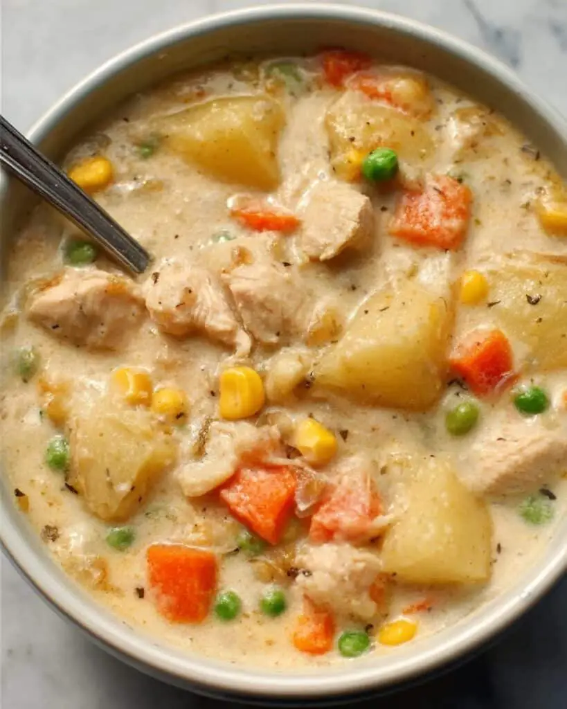 Chicken Pot Pie Soup Recipe