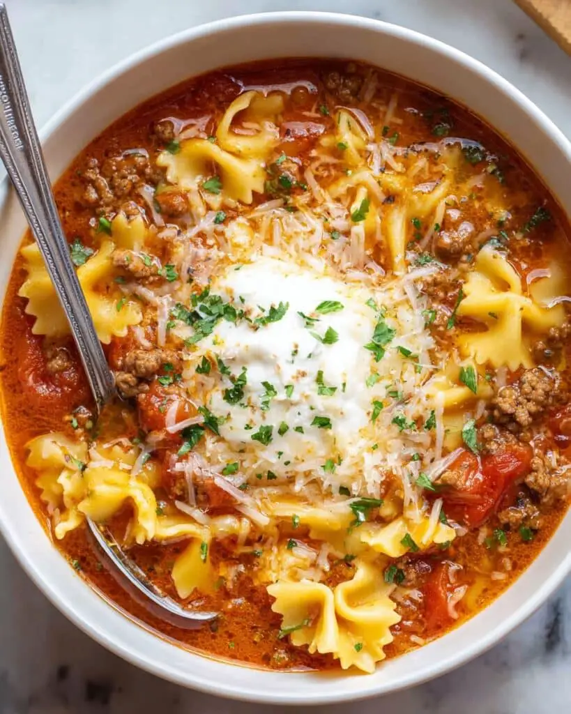 Lasagna Soup Recipe