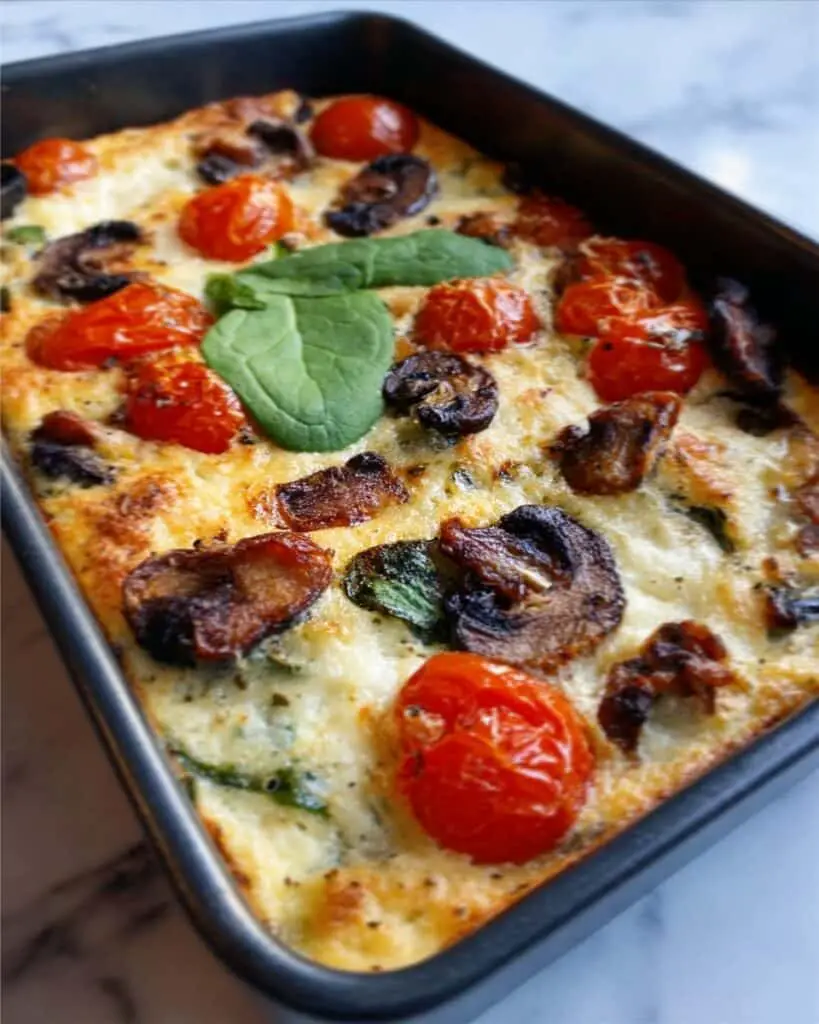 Mediterranean Egg Casserole Recipe