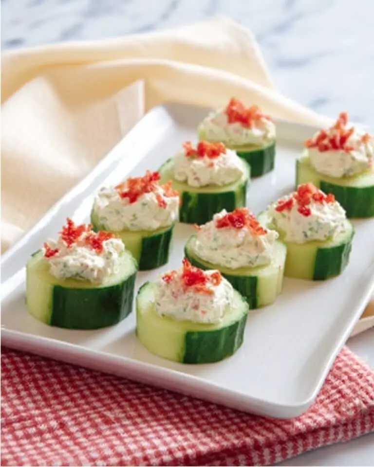 Easy Cucumber Bites with Whipped Feta and Dill: Fresh & Creamy Bliss Recipe