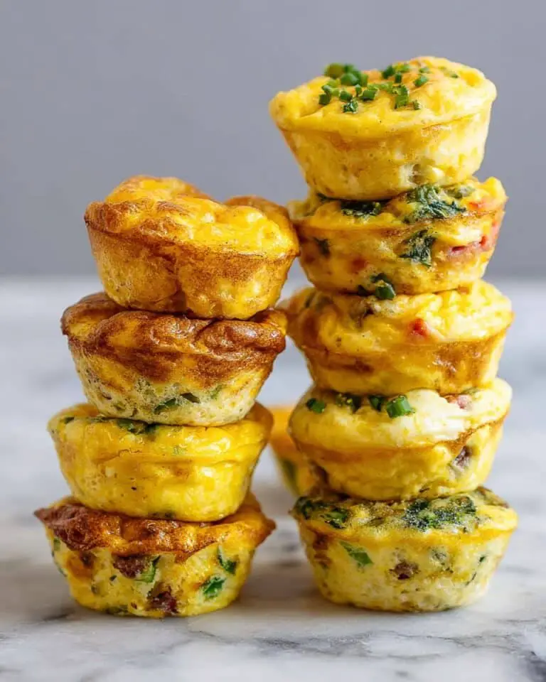 Egg Muffins with Veggies and Cheese Recipe