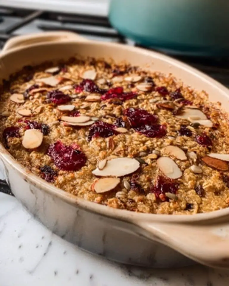 Brown Sugar Baked Oatmeal Recipe