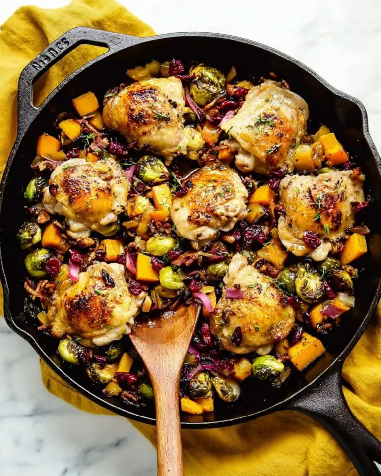 Autumn Harvest Chicken Skillet Recipe