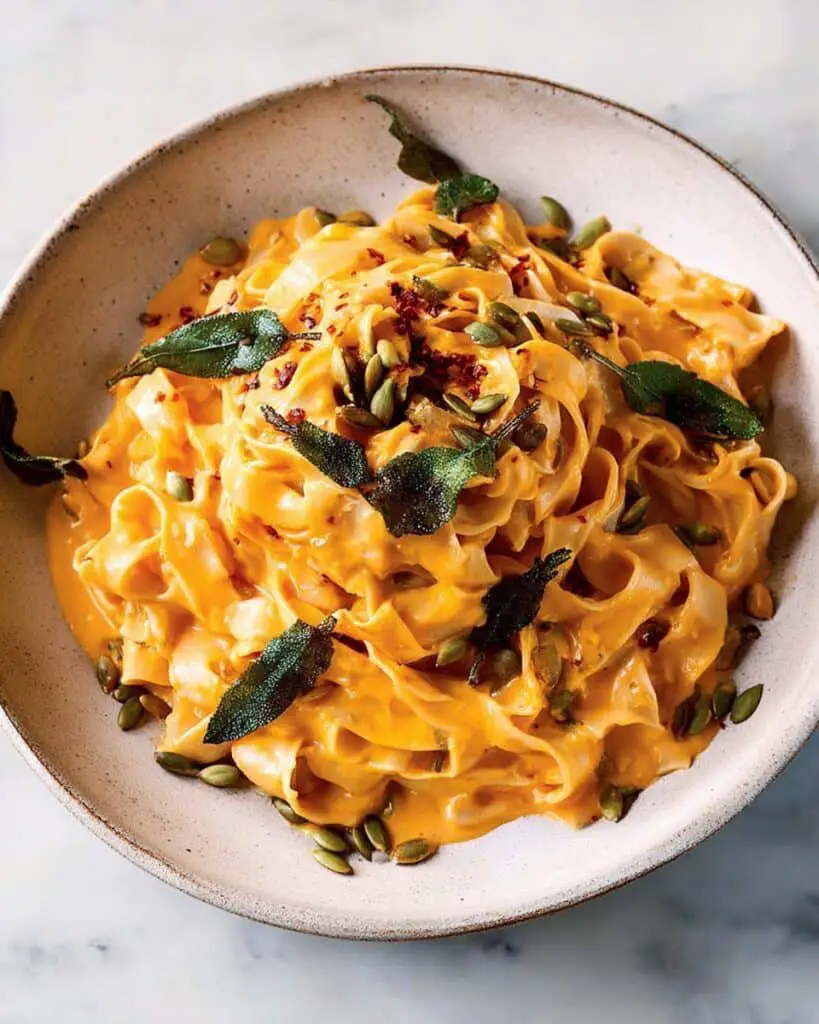 Pumpkin Sage Chicken Alfredo Recipe