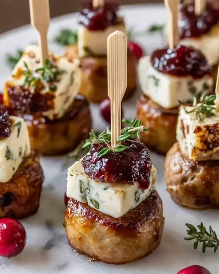 Sheet Pan Smoked Sausage Cranberry Bites Recipe