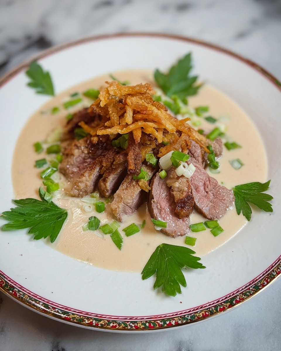 Rustic Potato, Leek & Beef Soup Recipe