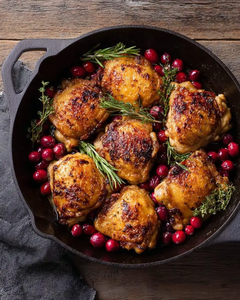 Cranberry Balsamic Chicken Recipe