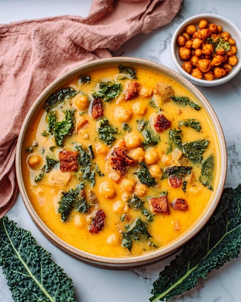 Tuscan Chickpea Soup (Adaptable for Keto — Chickpea Alternative) Recipe