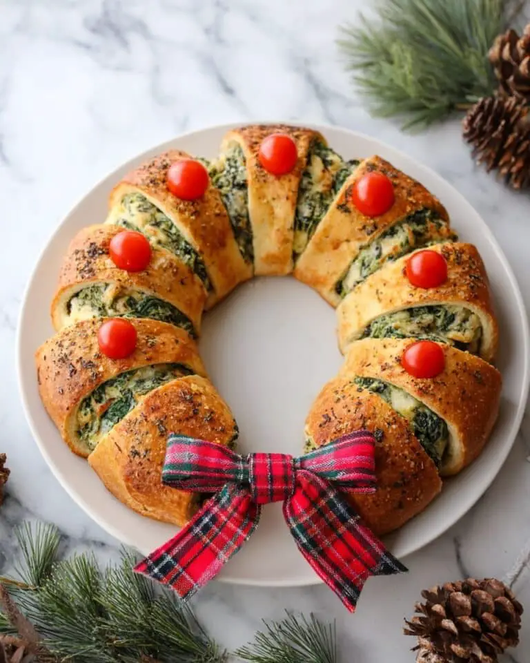 Christmas Wreath Appetizers Recipe