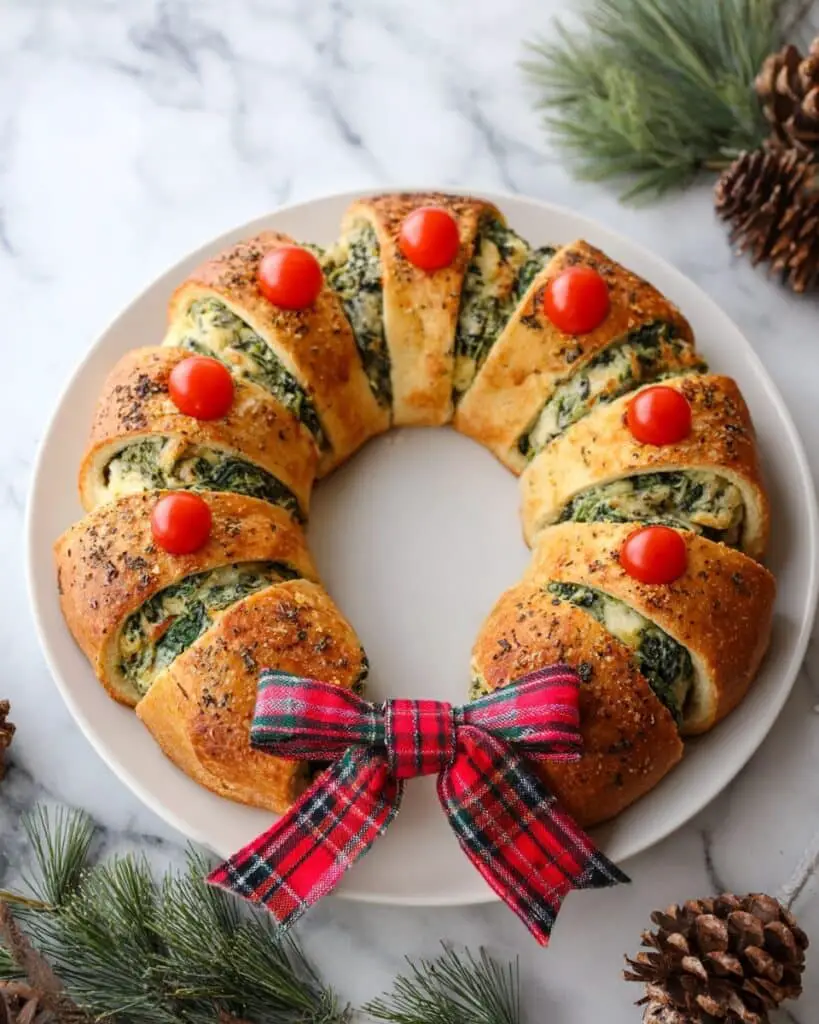 Christmas Wreath Appetizers Recipe
