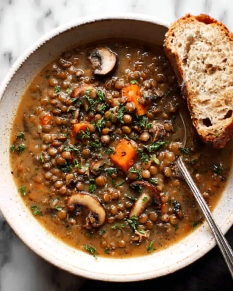 Mushroom Barley Soup Recipe