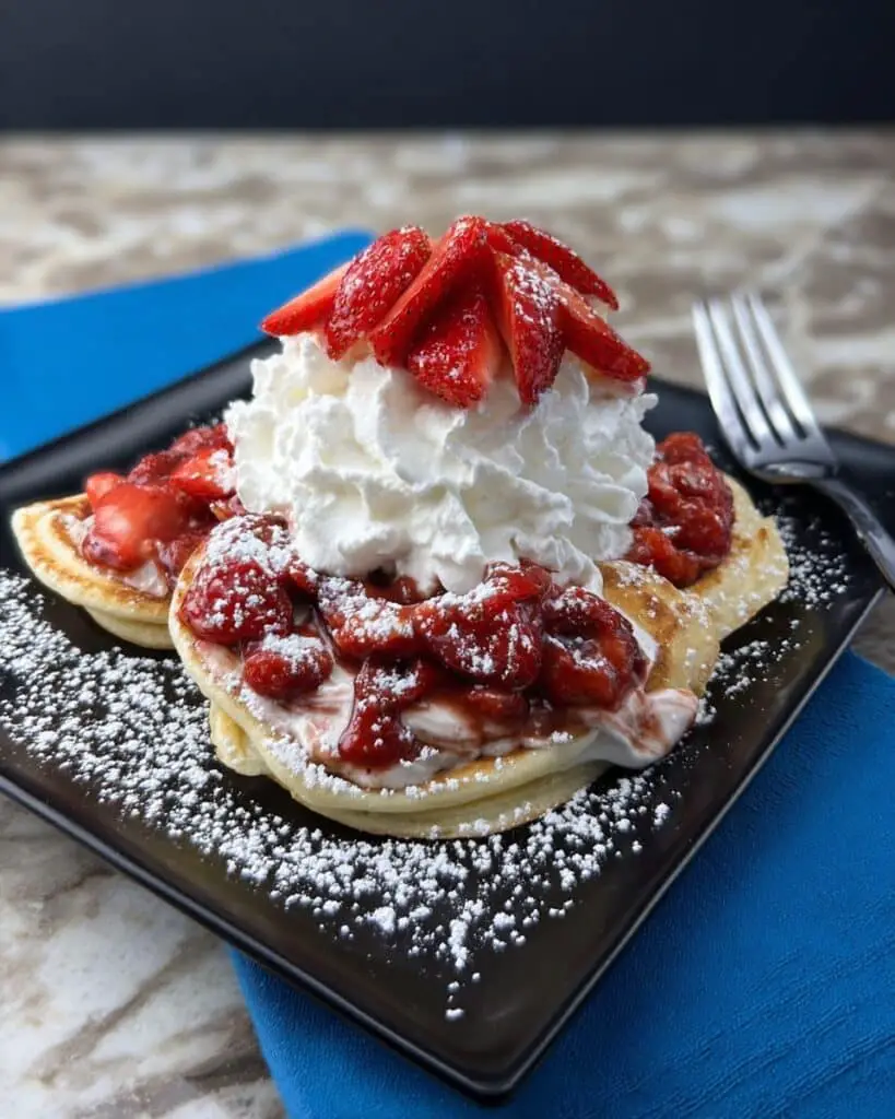 Strawberry Shortcake Waffles Recipe