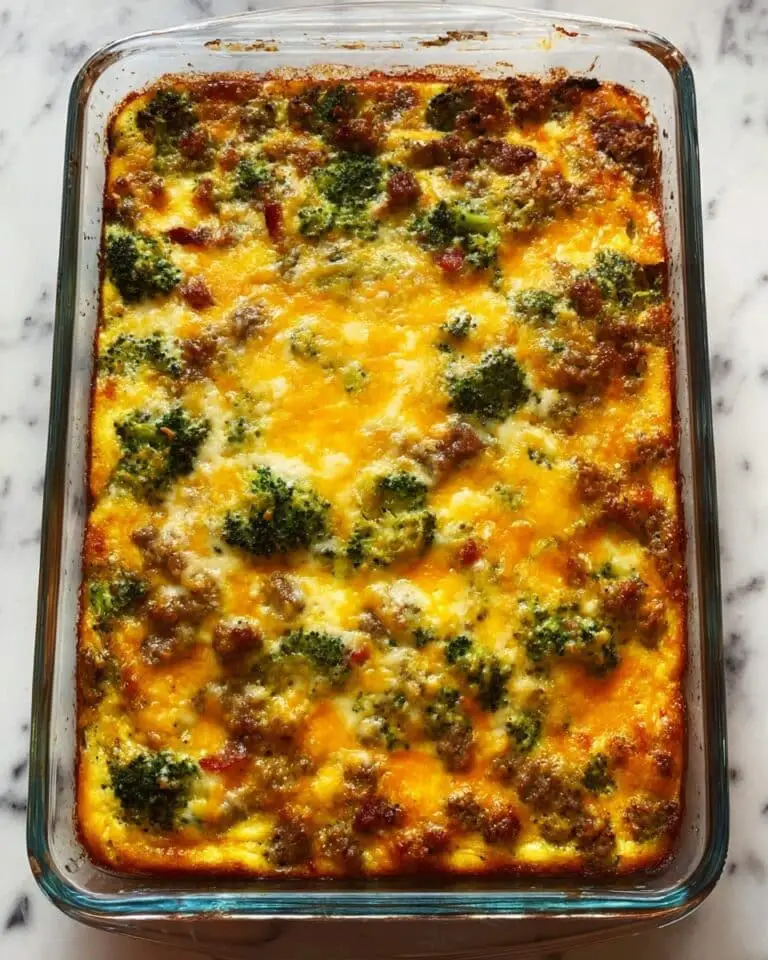 Sausage and Egg Breakfast Casserole Recipe