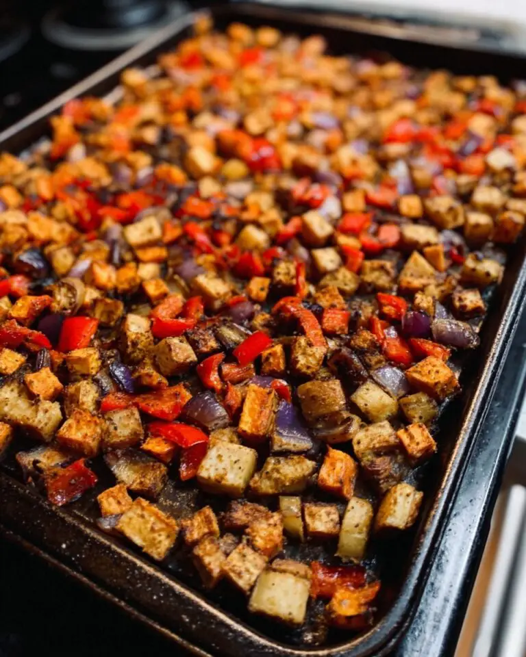 Sweet Potato Hash with Onions and Peppers Recipe