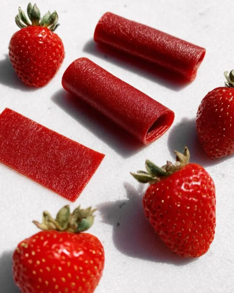 Easy Strawberry Fruit Roll-Ups Recipe