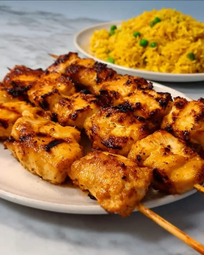 Air Fryer Chicken Kabobs Recipe