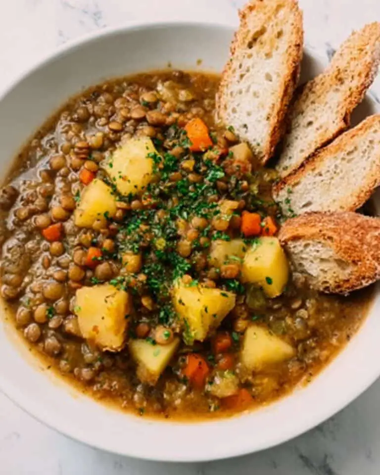Hearty Lentil and Vegetable Stew Recipe
