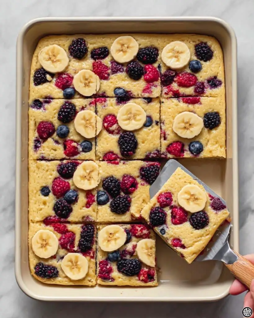 Sheet Pan Oat Pancakes Recipe