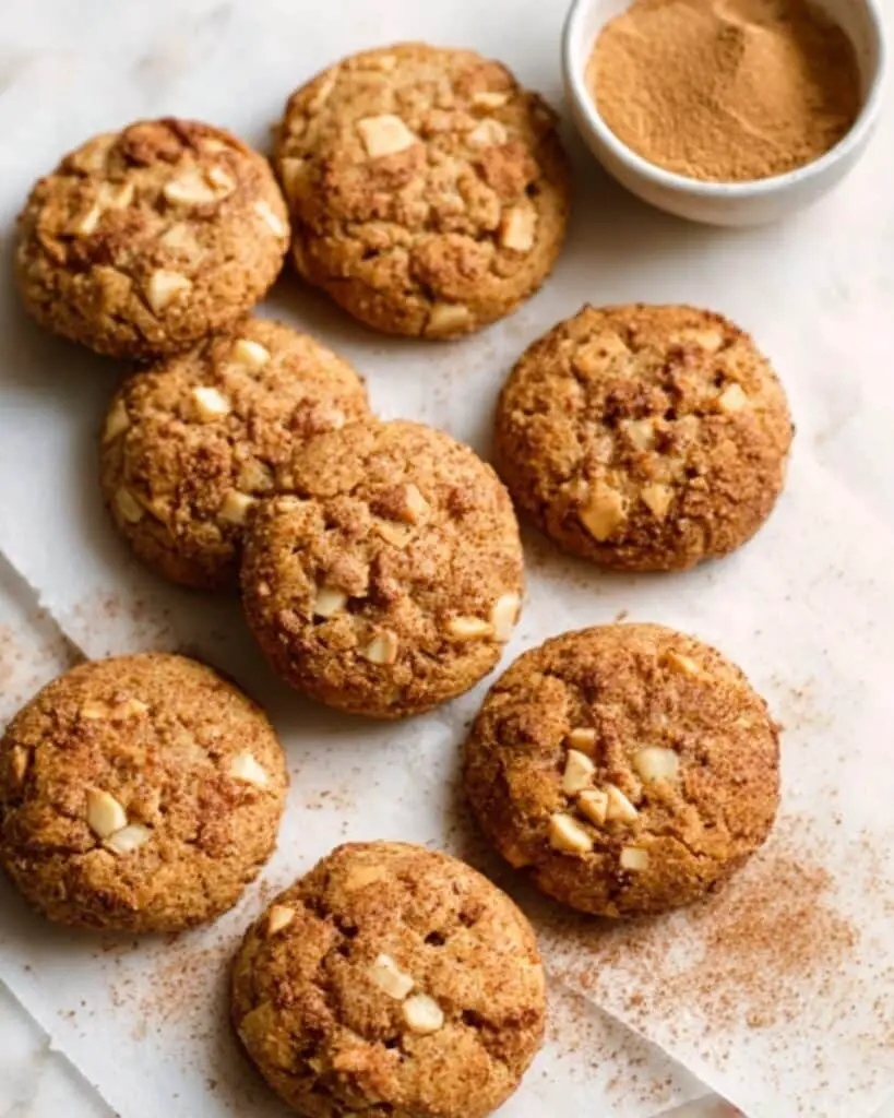 Healthy Apple Pie Oatmeal Breakfast Cookies Recipe