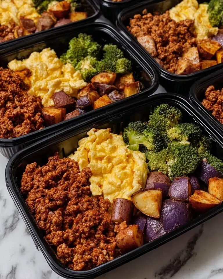 Meal Prep Taco Breakfast Scramble Recipe