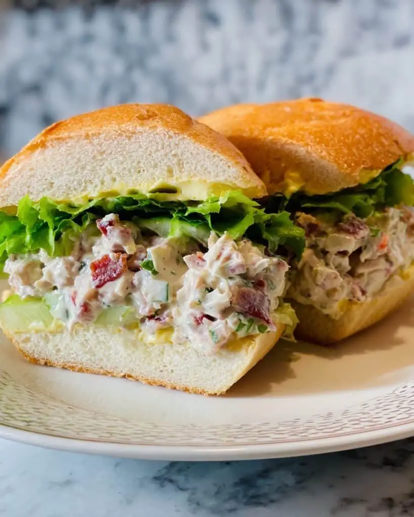 Creamy Chicken Salad Sandwich Recipe