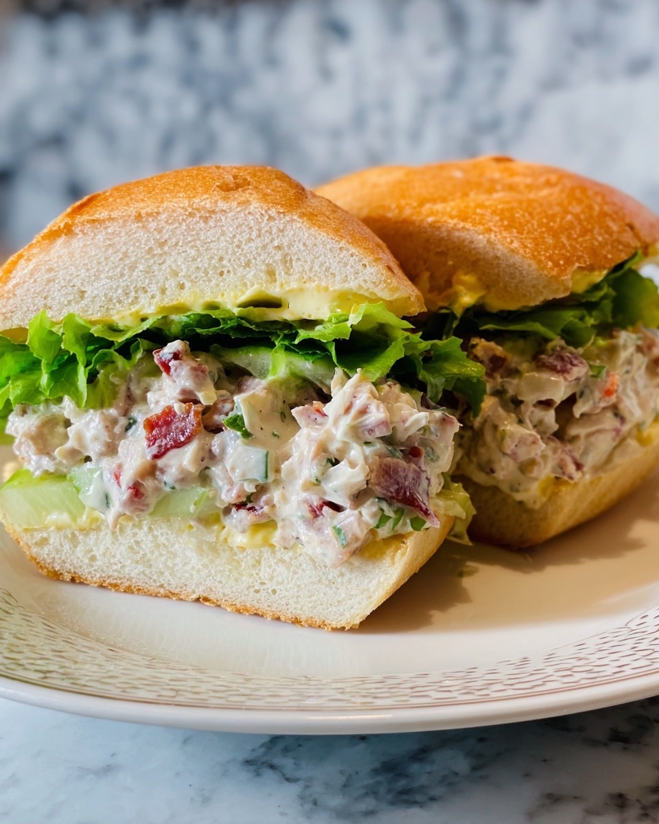 Creamy Chicken Salad Sandwich Recipe