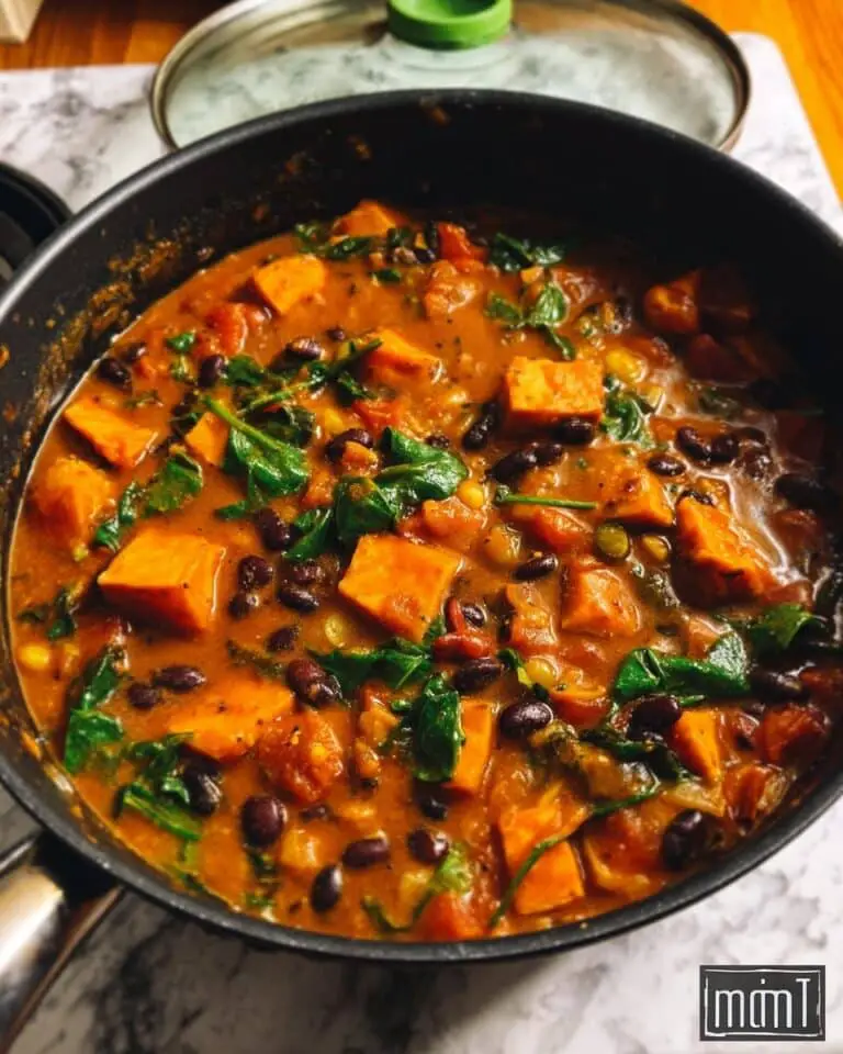 Spicy Sweet Potato and Black Bean Soup Recipe