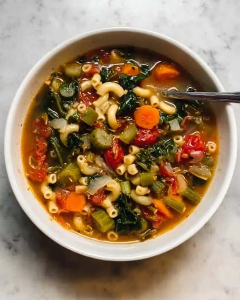 Garden Vegetable Minestrone Recipe