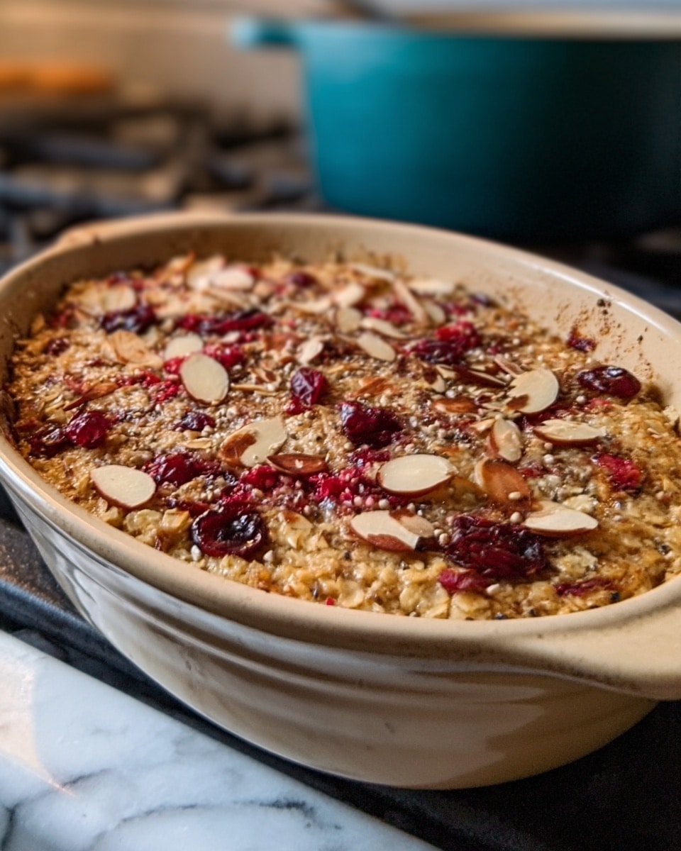 The image shows a close-up of three thick, square-shaped oat bars stacked on top of each other on a white plate. The bars have a rough texture with visible oats and a golden-brown color, indicating they are baked and slightly sticky. The plate sits on a white marbled surface, and in the background, more oat bars are slightly blurred. photo taken with an iphone --ar 4:5 --v 7