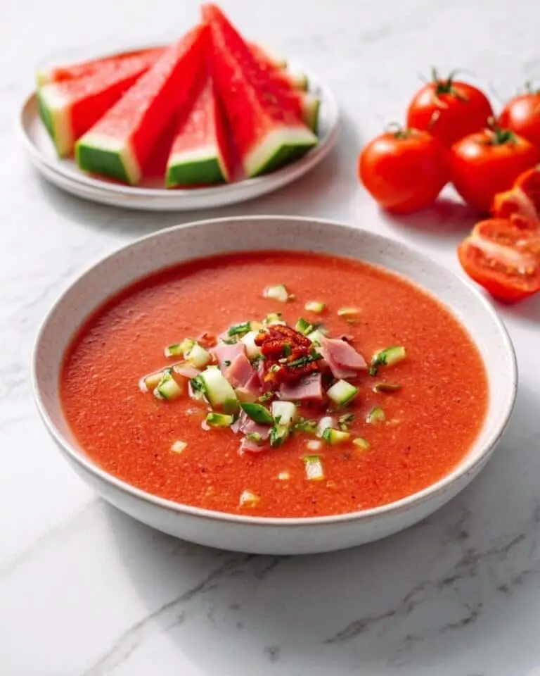 Chilled Watermelon Gazpacho Recipe