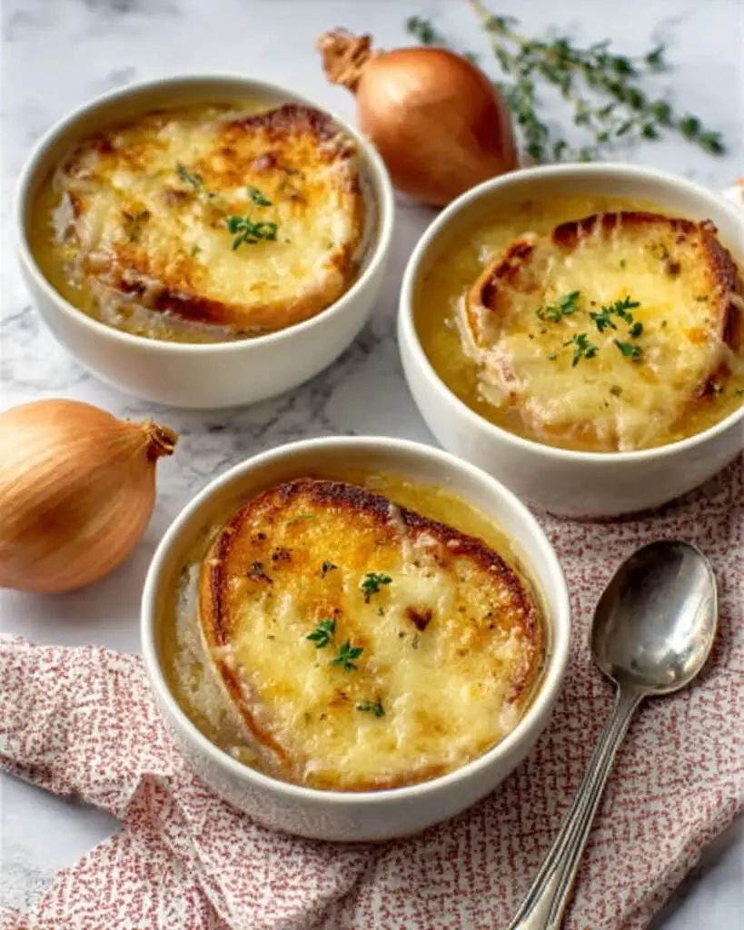 Sopa de Cebolla Clásica Recipe