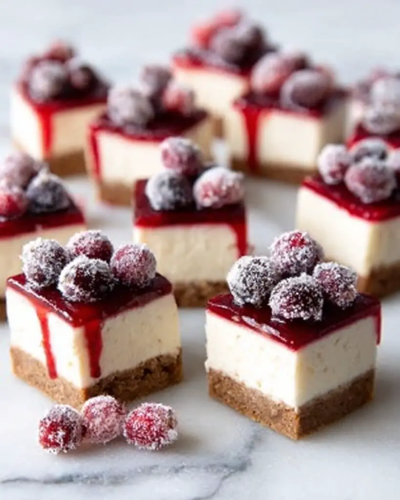 No Bake Christmas Squares Recipe