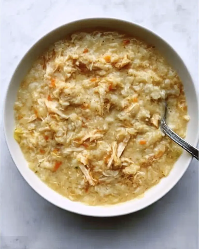 Easy Cauliflower Chicken Soup Recipe