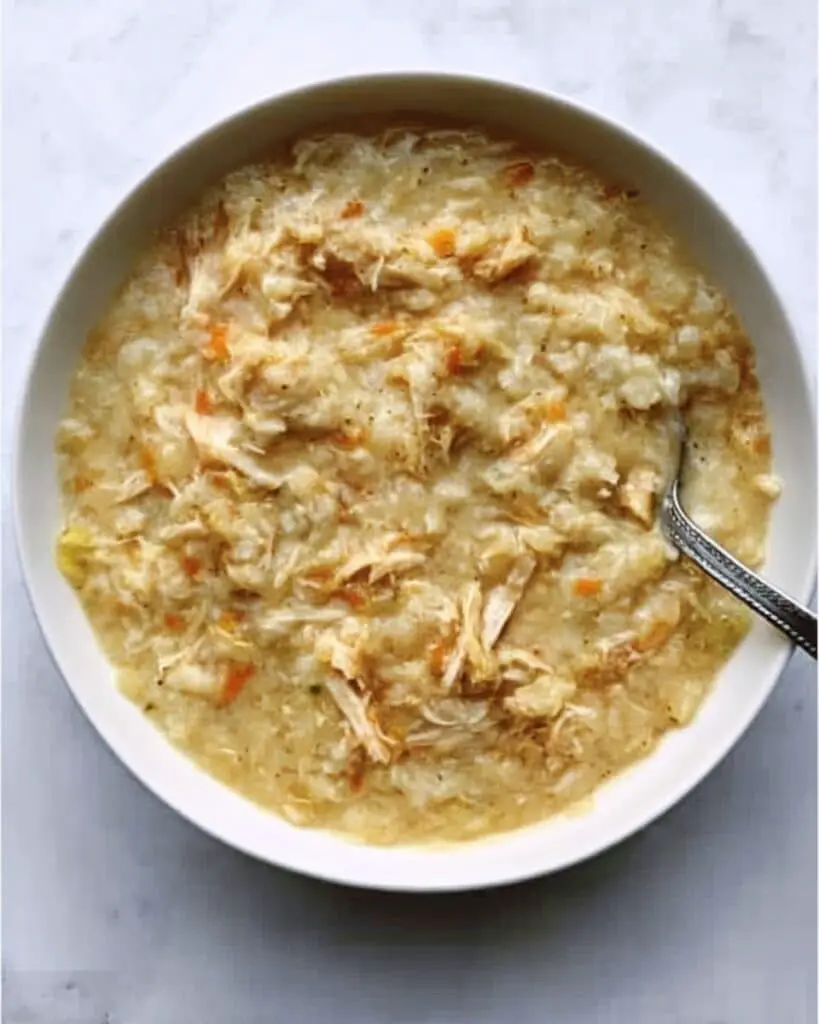 Easy Cauliflower Chicken Soup Recipe