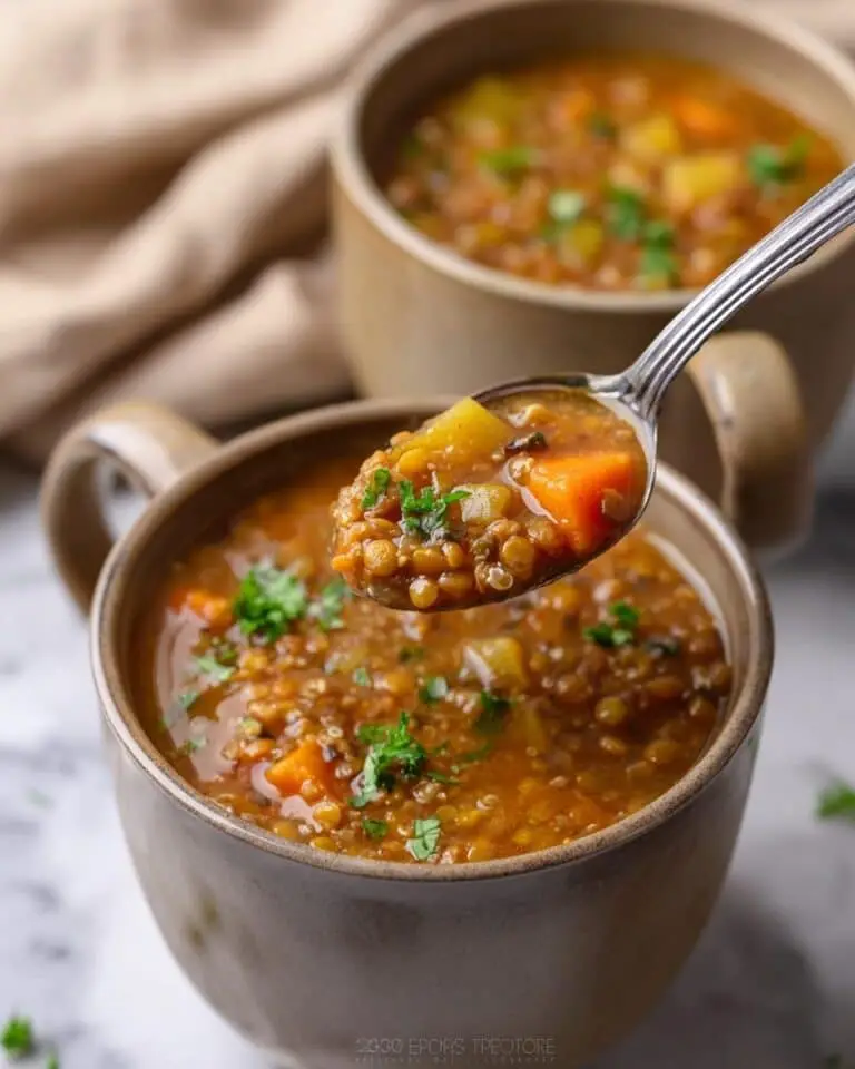 Lentil and Vegetable Soup Recipe
