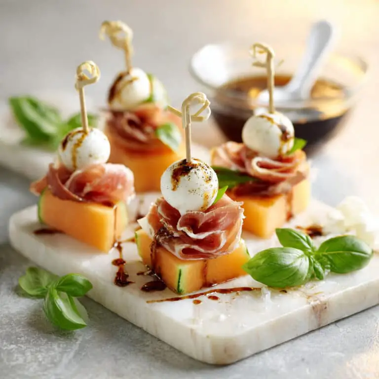 Prosciutto-Wrapped Melon Appetizer Recipe