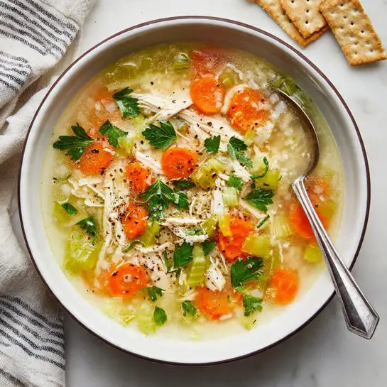 Chicken Barley Soup Recipe