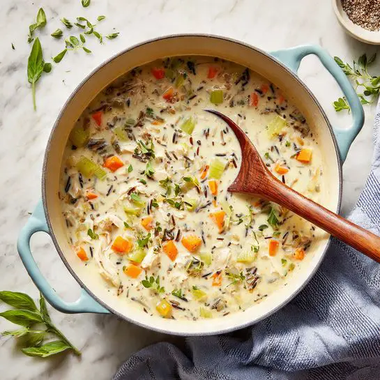 Chicken and Wild Rice Soup Recipe - Recipe Image