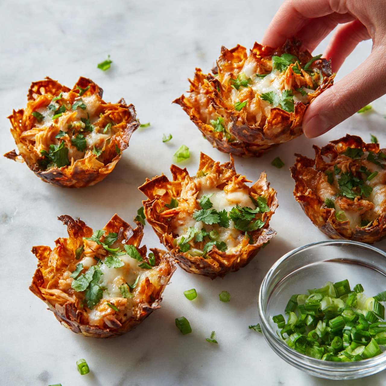 Buffalo Chicken Dip Cups Recipe - Recipe Image