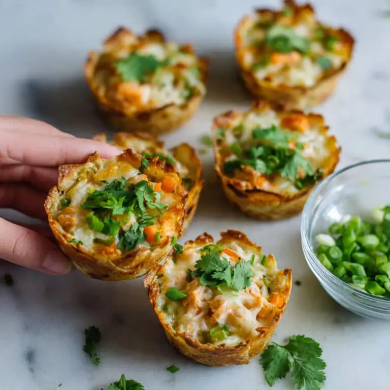 Buffalo Chicken Dip Cups Recipe