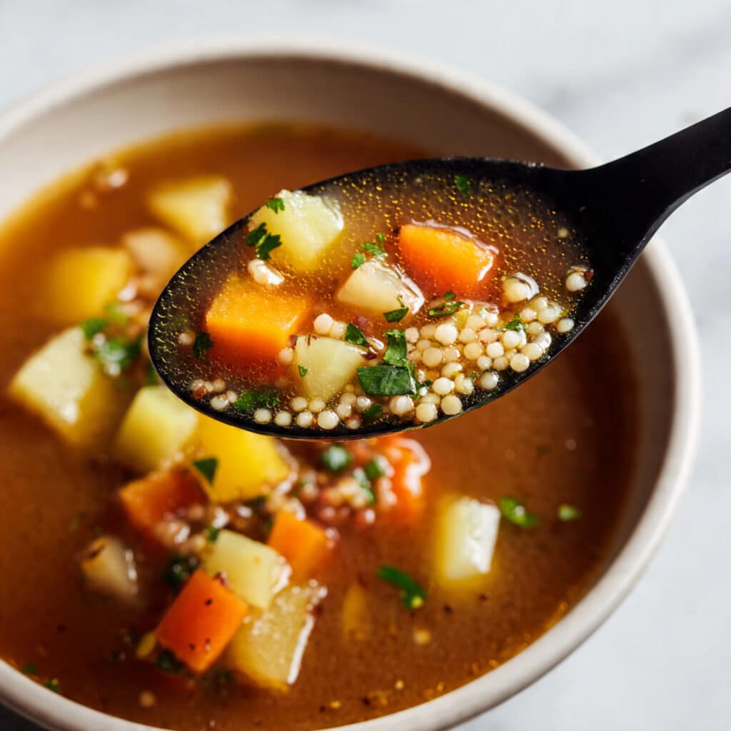 Crockpot Beef and Barley Soup Recipe