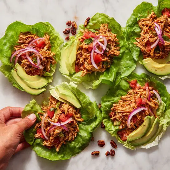Buffalo Chicken Lettuce Boats Recipe - Recipe Image