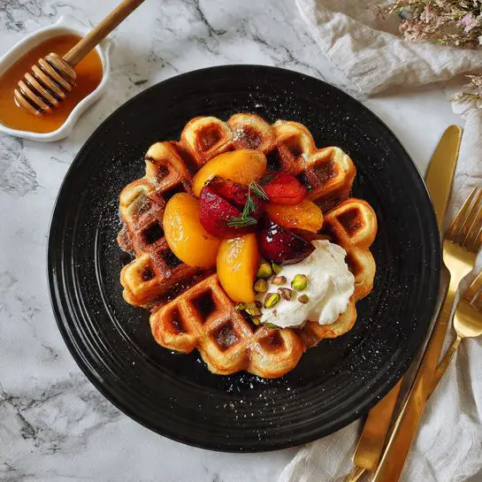 Norwegian Heart-Shaped Waffles Recipe