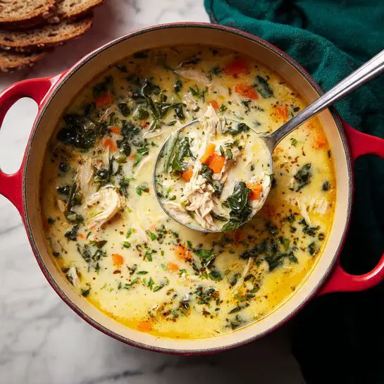 Chicken Florentine Soup Recipe