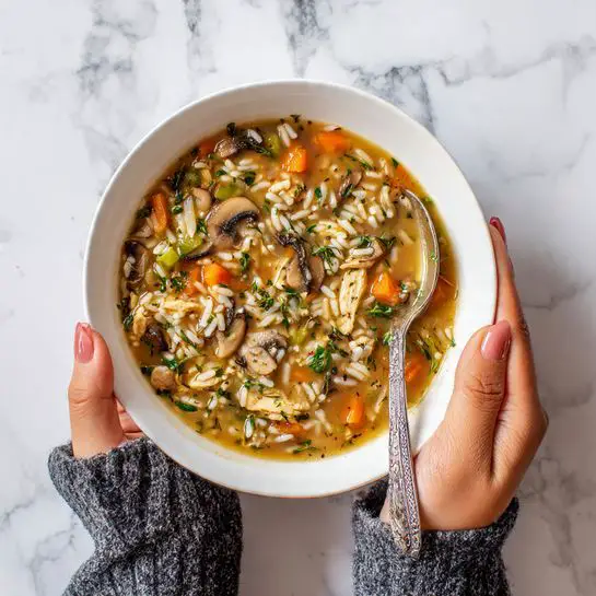 Hearty Chicken and Wild Rice Soup Recipe - Recipe Image