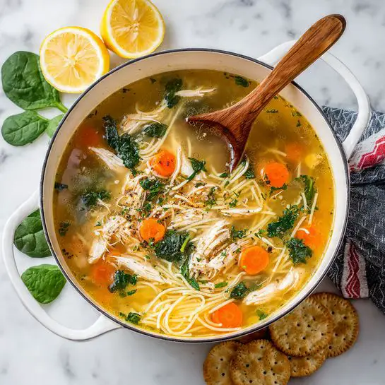 Chicken Vegetable Soup Recipe - Recipe Image