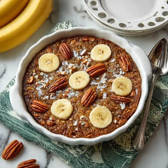 Banana French Toast Casserole Recipe - Recipe Image