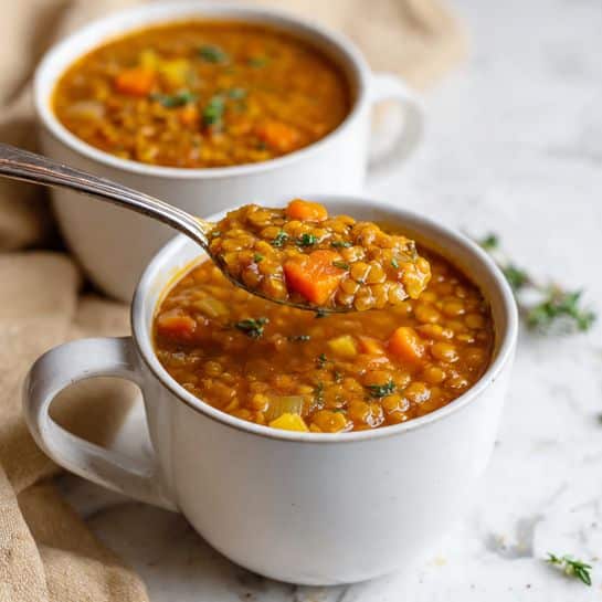 Chunky Beef and Barley Soup Recipe